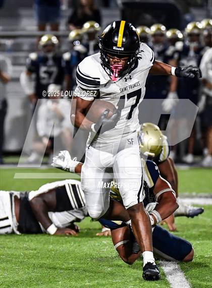 Thumbnail 3 in St. Frances Academy @ St. John Bosco (MaxPreps Game of the Week) photogallery.
