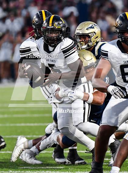 Thumbnail 2 in St. Frances Academy @ St. John Bosco (MaxPreps Game of the Week) photogallery.