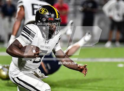Thumbnail 1 in St. Frances Academy @ St. John Bosco (MaxPreps Game of the Week) photogallery.