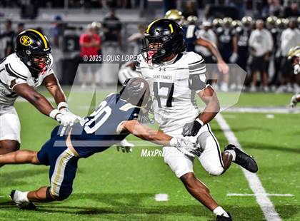 Thumbnail 2 in St. Frances Academy @ St. John Bosco (MaxPreps Game of the Week) photogallery.
