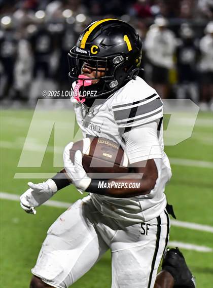 Thumbnail 3 in St. Frances Academy @ St. John Bosco (MaxPreps Game of the Week) photogallery.