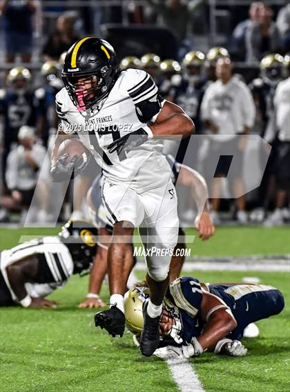 Thumbnail 2 in St. Frances Academy @ St. John Bosco (MaxPreps Game of the Week) photogallery.