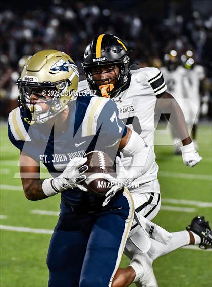 Thumbnail 1 in St. Frances Academy @ St. John Bosco (MaxPreps Game of the Week) photogallery.