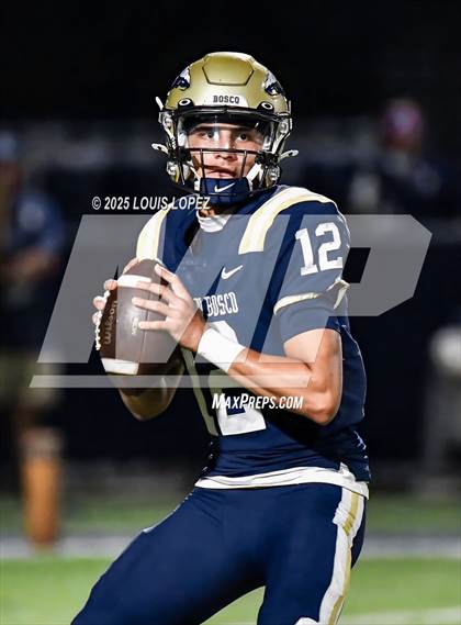 Thumbnail 2 in St. Frances Academy @ St. John Bosco (MaxPreps Game of the Week) photogallery.