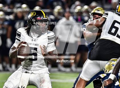 Thumbnail 2 in St. Frances Academy @ St. John Bosco (MaxPreps Game of the Week) photogallery.