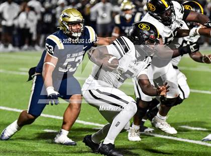 Thumbnail 2 in St. Frances Academy @ St. John Bosco (MaxPreps Game of the Week) photogallery.