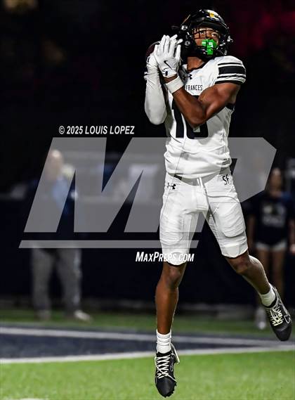 Thumbnail 1 in St. Frances Academy @ St. John Bosco (MaxPreps Game of the Week) photogallery.