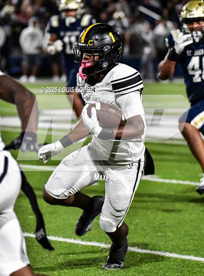 Thumbnail 1 in St. Frances Academy @ St. John Bosco (MaxPreps Game of the Week) photogallery.