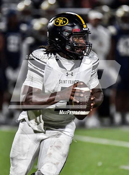 Thumbnail 3 in St. Frances Academy @ St. John Bosco (MaxPreps Game of the Week) photogallery.