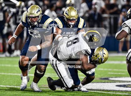 Thumbnail 1 in St. Frances Academy @ St. John Bosco (MaxPreps Game of the Week) photogallery.