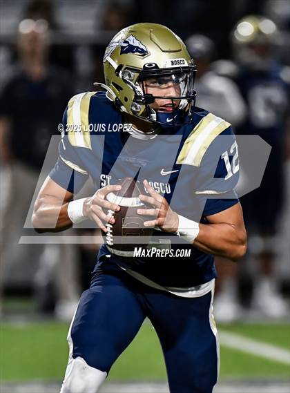 Thumbnail 3 in St. Frances Academy @ St. John Bosco (MaxPreps Game of the Week) photogallery.