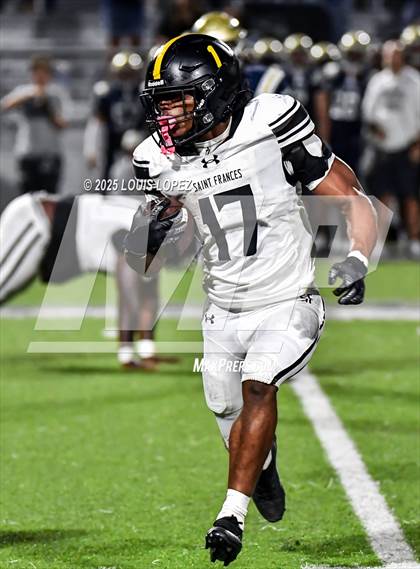 Thumbnail 3 in St. Frances Academy @ St. John Bosco (MaxPreps Game of the Week) photogallery.