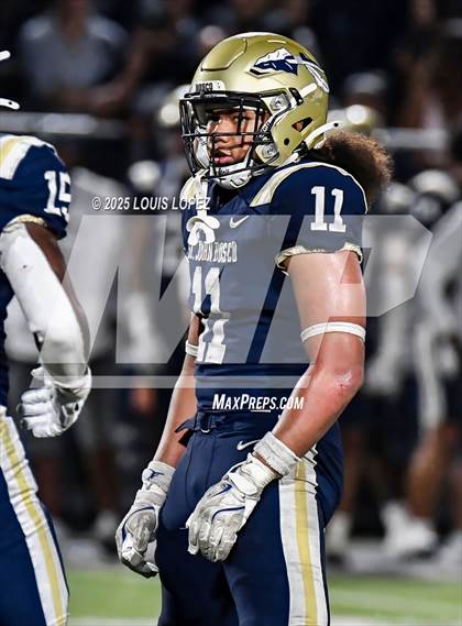 Thumbnail 2 in St. Frances Academy @ St. John Bosco (MaxPreps Game of the Week) photogallery.