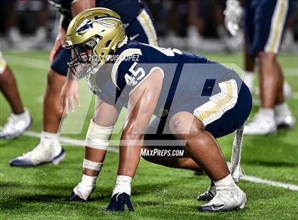 Thumbnail 3 in St. Frances Academy @ St. John Bosco (MaxPreps Game of the Week) photogallery.