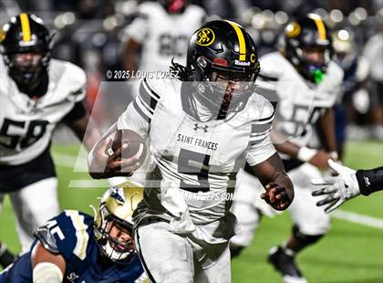 Thumbnail 3 in St. Frances Academy @ St. John Bosco (MaxPreps Game of the Week) photogallery.