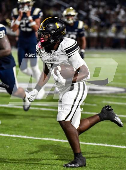 Thumbnail 2 in St. Frances Academy @ St. John Bosco (MaxPreps Game of the Week) photogallery.