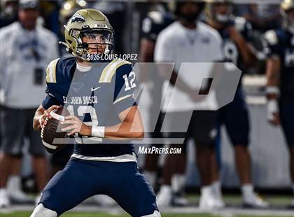 Thumbnail 2 in St. Frances Academy @ St. John Bosco (MaxPreps Game of the Week) photogallery.