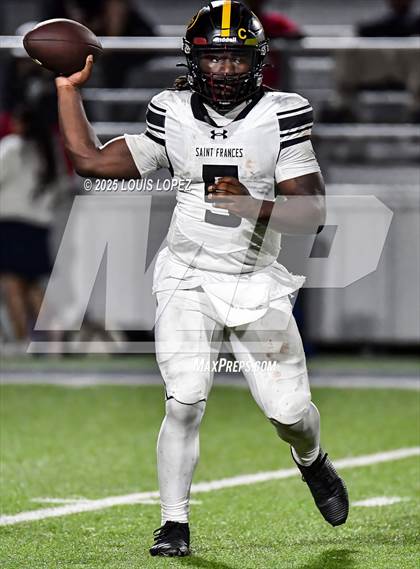 Thumbnail 1 in St. Frances Academy @ St. John Bosco (MaxPreps Game of the Week) photogallery.