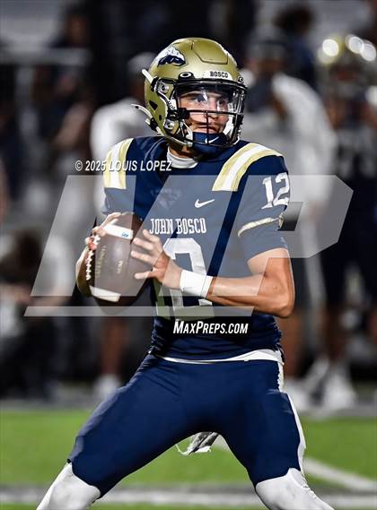 Thumbnail 3 in St. Frances Academy @ St. John Bosco (MaxPreps Game of the Week) photogallery.