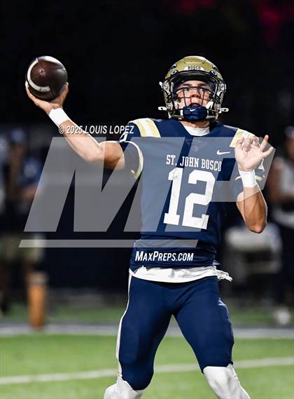 Thumbnail 3 in St. Frances Academy @ St. John Bosco (MaxPreps Game of the Week) photogallery.