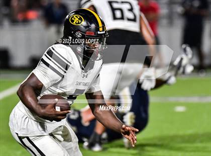 Thumbnail 3 in St. Frances Academy @ St. John Bosco (MaxPreps Game of the Week) photogallery.