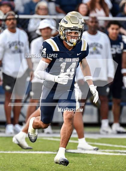 Thumbnail 2 in St. Frances Academy @ St. John Bosco (MaxPreps Game of the Week) photogallery.