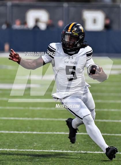 Thumbnail 1 in St. Frances Academy @ St. John Bosco (MaxPreps Game of the Week) photogallery.