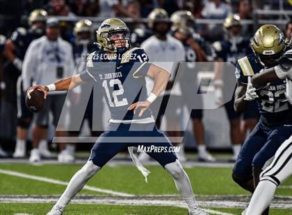 Thumbnail 1 in St. Frances Academy @ St. John Bosco (MaxPreps Game of the Week) photogallery.