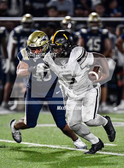 Thumbnail 1 in St. Frances Academy @ St. John Bosco (MaxPreps Game of the Week) photogallery.