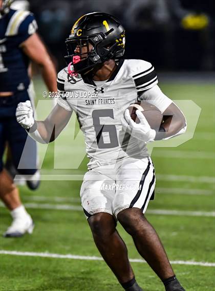 Thumbnail 2 in St. Frances Academy @ St. John Bosco (MaxPreps Game of the Week) photogallery.