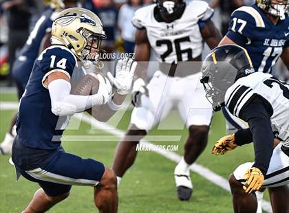 Thumbnail 1 in St. Frances Academy @ St. John Bosco (MaxPreps Game of the Week) photogallery.