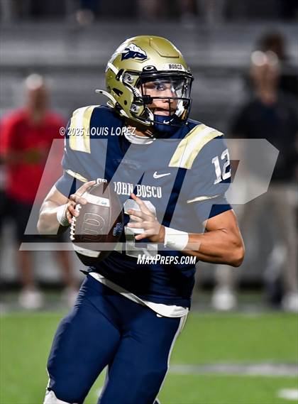 Thumbnail 2 in St. Frances Academy @ St. John Bosco (MaxPreps Game of the Week) photogallery.