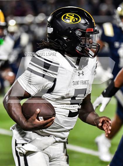 Thumbnail 1 in St. Frances Academy @ St. John Bosco (MaxPreps Game of the Week) photogallery.
