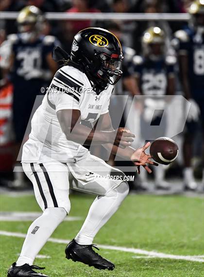 Thumbnail 3 in St. Frances Academy @ St. John Bosco (MaxPreps Game of the Week) photogallery.