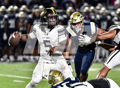 Thumbnail 1 in St. Frances Academy @ St. John Bosco (MaxPreps Game of the Week) photogallery.