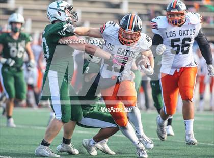 Thumbnail 2 in Los Gatos vs Palo Alto (CIF CCS Open Division Playoff) photogallery.