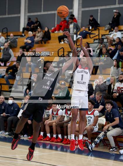 Thumbnail 3 in Weston Ranch vs. Clayton Valley Charter (NorCal Tipoff Classic) photogallery.