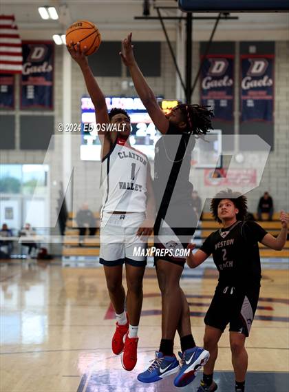 Thumbnail 2 in Weston Ranch vs. Clayton Valley Charter (NorCal Tipoff Classic) photogallery.
