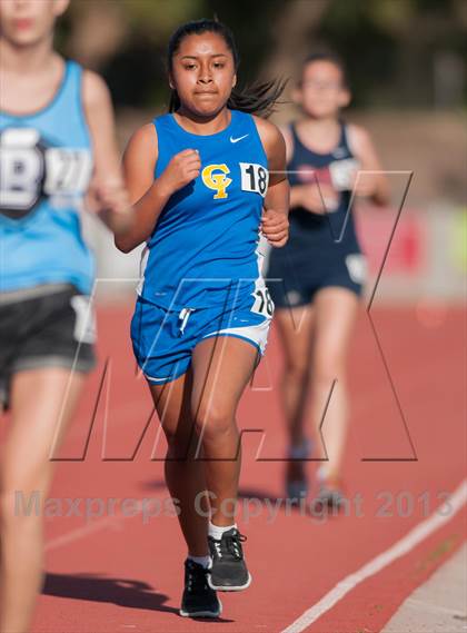 Thumbnail 1 in Don Green Invitational Girls Frosh/Soph 3200M photogallery.