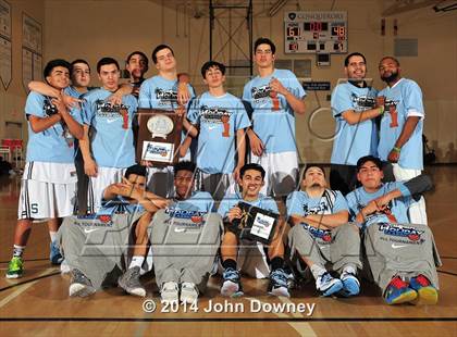 Thumbnail 3 in Salesian vs. Hesperia Christian (MaxPreps Holiday Classic) photogallery.