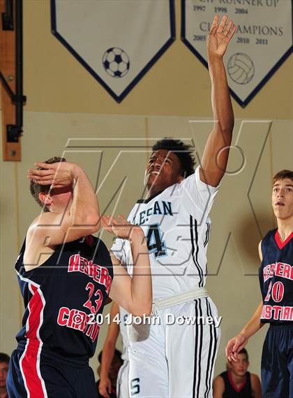 Thumbnail 1 in Salesian vs. Hesperia Christian (MaxPreps Holiday Classic) photogallery.