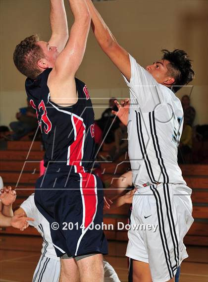 Thumbnail 3 in Salesian vs. Hesperia Christian (MaxPreps Holiday Classic) photogallery.
