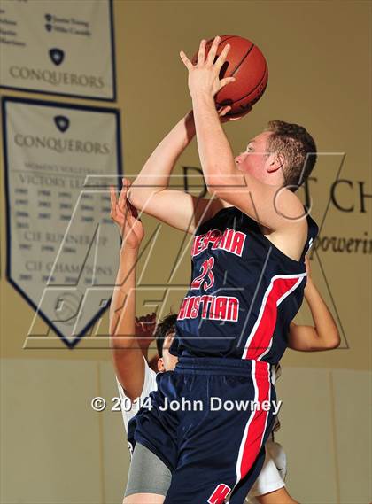 Thumbnail 3 in Salesian vs. Hesperia Christian (MaxPreps Holiday Classic) photogallery.