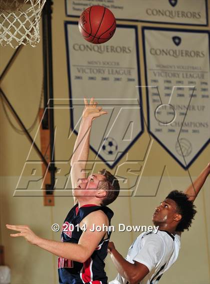 Thumbnail 1 in Salesian vs. Hesperia Christian (MaxPreps Holiday Classic) photogallery.