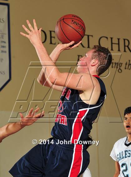 Thumbnail 1 in Salesian vs. Hesperia Christian (MaxPreps Holiday Classic) photogallery.