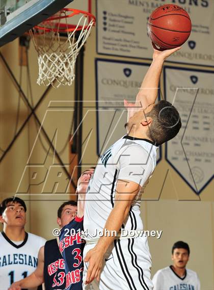 Thumbnail 1 in Salesian vs. Hesperia Christian (MaxPreps Holiday Classic) photogallery.
