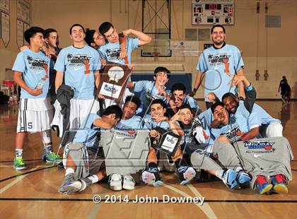 Thumbnail 1 in Salesian vs. Hesperia Christian (MaxPreps Holiday Classic) photogallery.