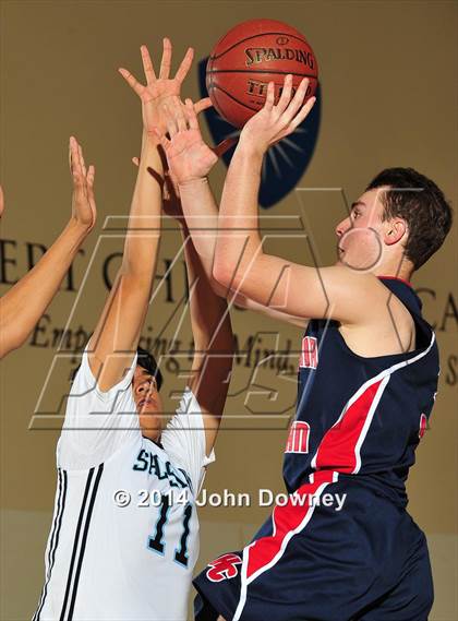 Thumbnail 1 in Salesian vs. Hesperia Christian (MaxPreps Holiday Classic) photogallery.