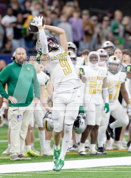 Thumbnail 3 in Calvary Baptist Academy @ St. Charles Catholic (LHSAA Division III Select Final) photogallery.