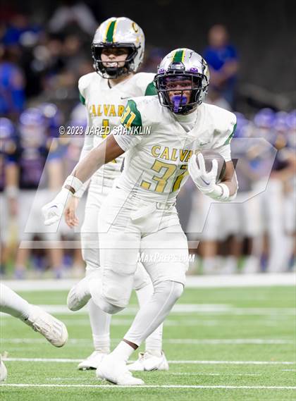 Thumbnail 1 in Calvary Baptist Academy @ St. Charles Catholic (LHSAA Division III Select Final) photogallery.